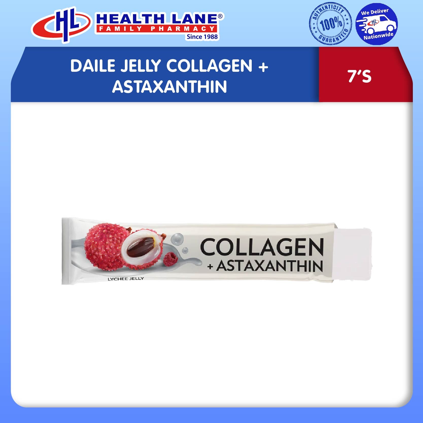 DAILE JELLY COLLAGEN + ASTAXANTHIN (7'S)